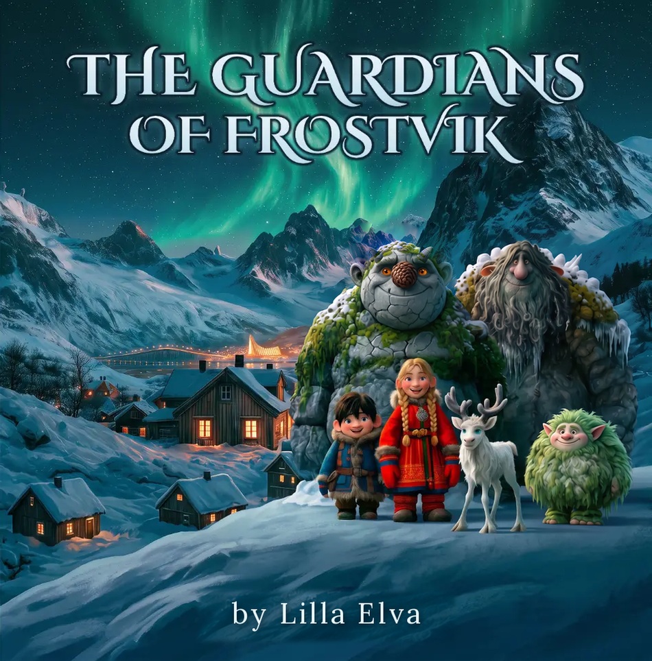 The Guardians of Frostvik book cover, by Lilla Elva